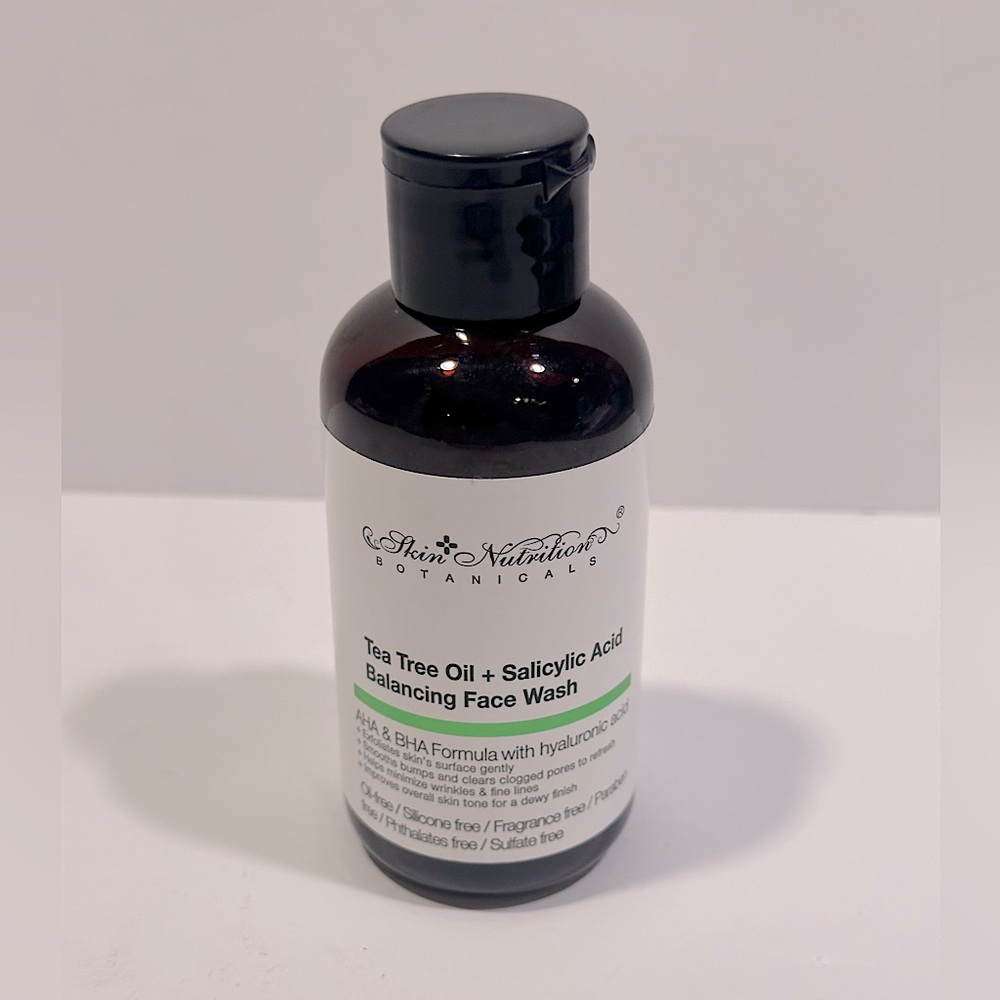 Skin Nutrition Botanicals Tea Tree Oil & Salicylic Acid Balancing Face Wash